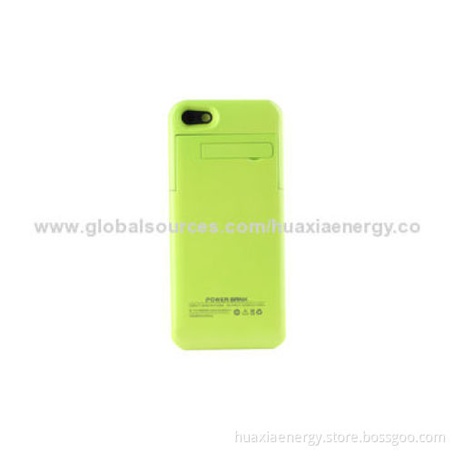 New Design 2,200mAh External Clamp Battery Charger for iPhone5, 5S with Various Colors Available